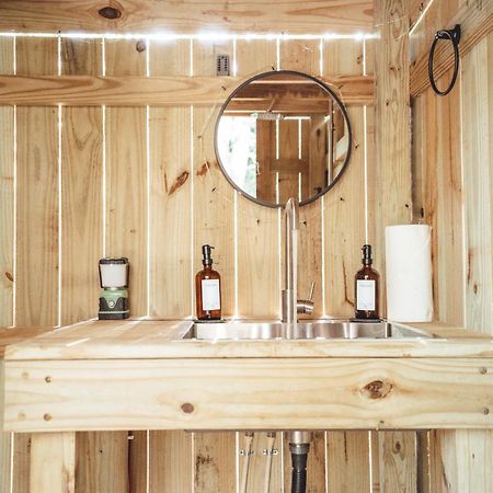 Blue Brambler Glamping A-Frame Apartment Rockbridge Exterior photo