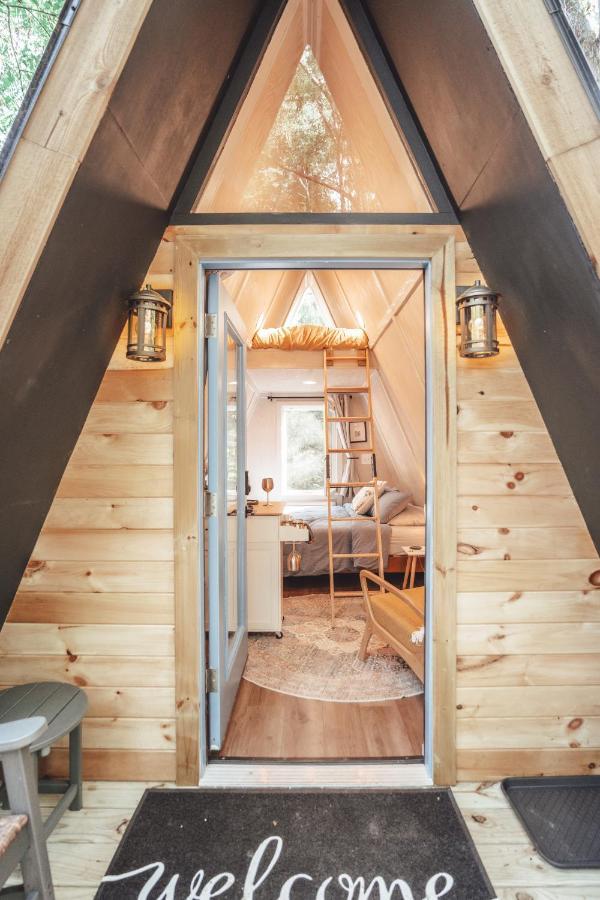 Blue Brambler Glamping A-Frame Apartment Rockbridge Exterior photo